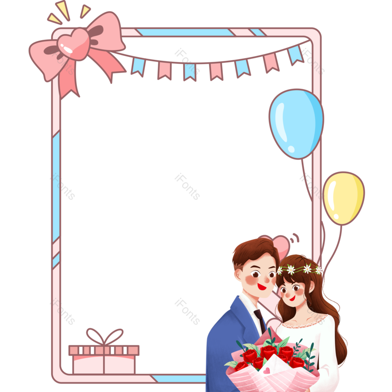 边框图片,元素元素,520PNG,浪漫边框免抠素材